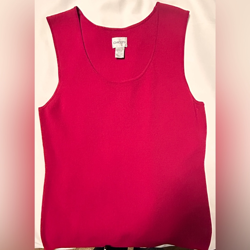 In excellent condition, Chicos tank top size 2